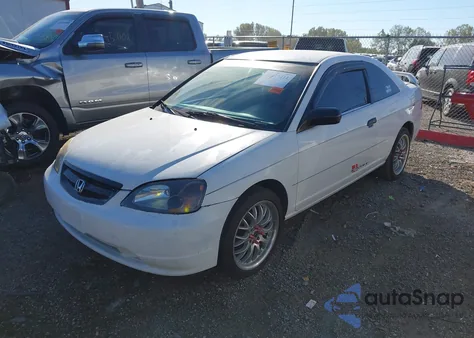 2001 Honda Civic Lx from USA, damaged, VIN 1HGEM22521L055016